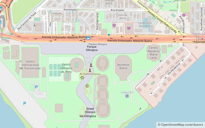 Vélodrome olympique de Rio location map