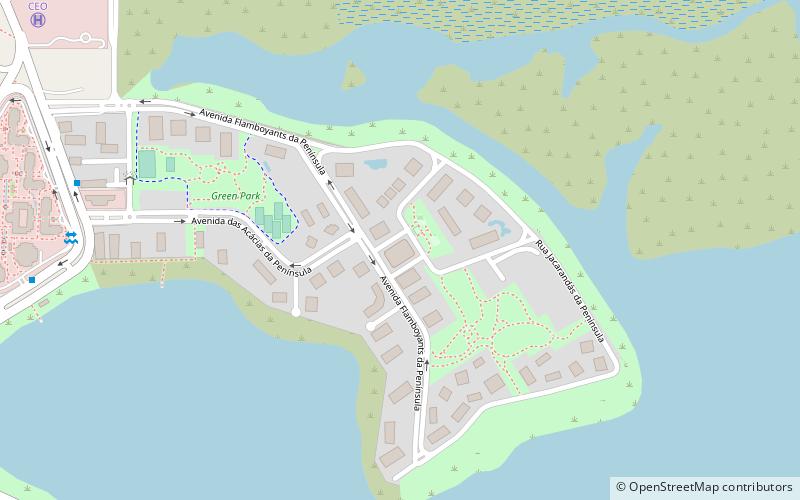 peninsula open mall rio de janeiro location map