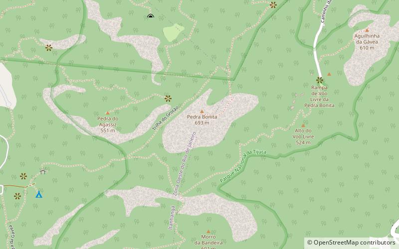 Pedra Bonita location map
