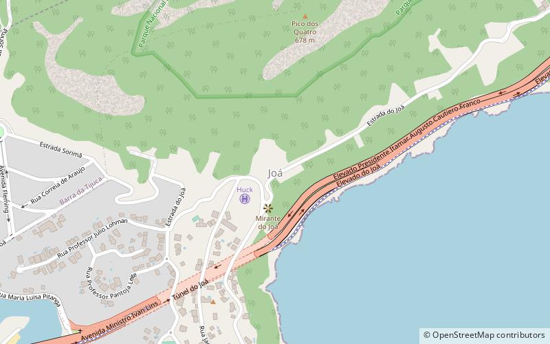 joa rio de janeiro location map