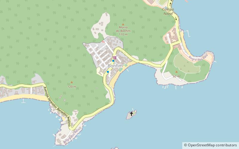 praia do bonfim angra dos reis location map