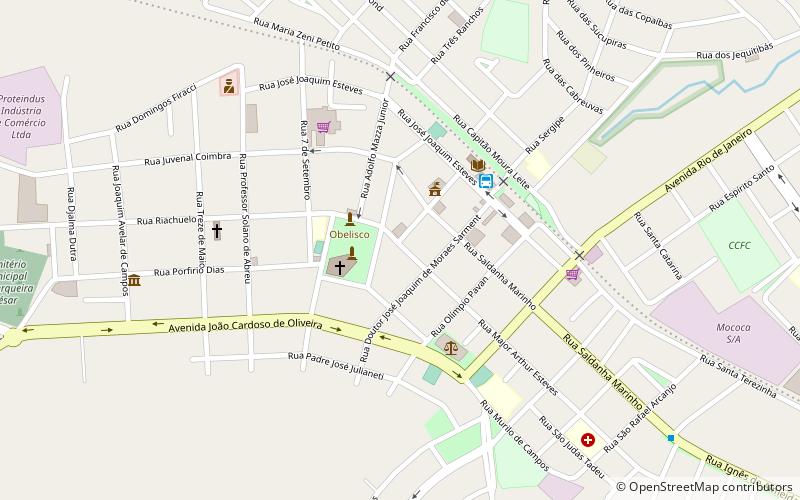 Cerqueira César location map
