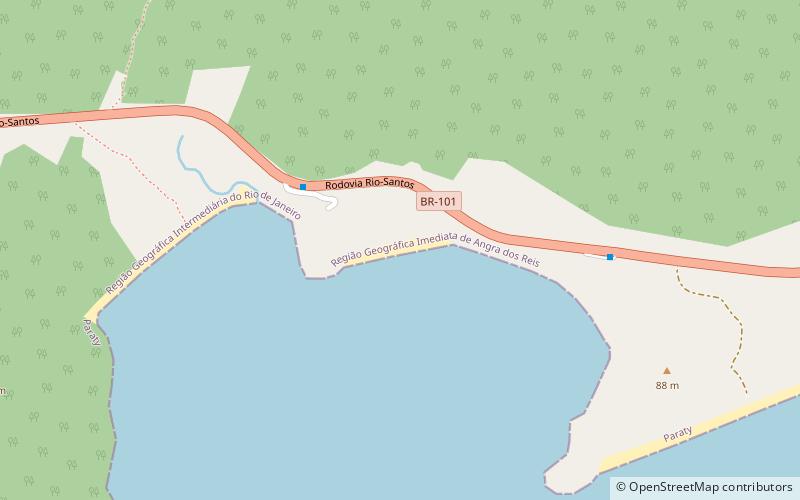 praia do tatu location map