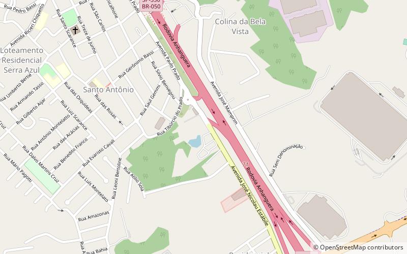 louveira location map