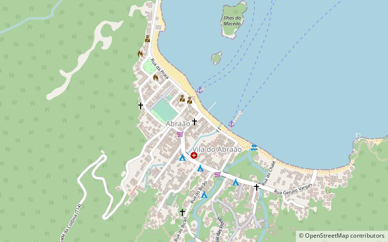 sao sebastiao church ilha grande location map
