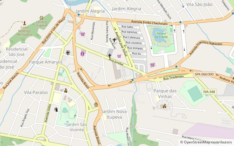 Itupeva location map