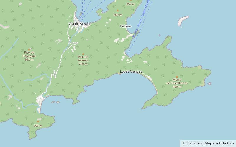 santo antonio ilha grande location map