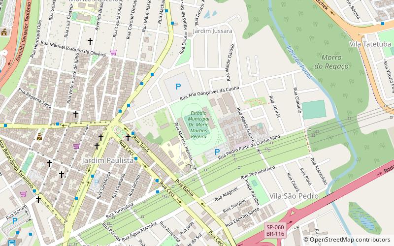 Estádio Martins Pereira location map