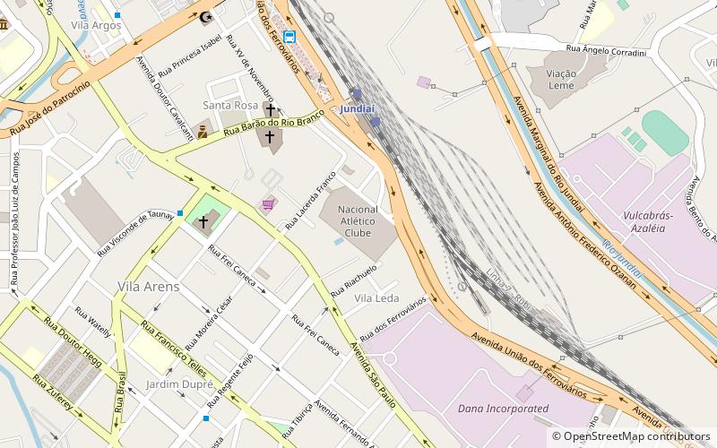 Nacional Atlético Clube location map