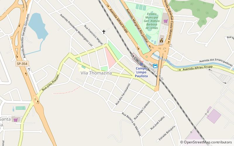 Campo Limpo Paulista location map