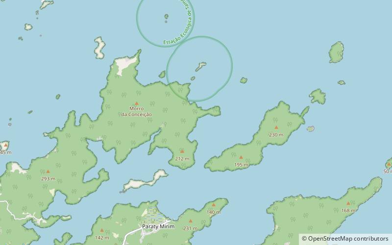 praia da preguica cairucu environmental protection area location map