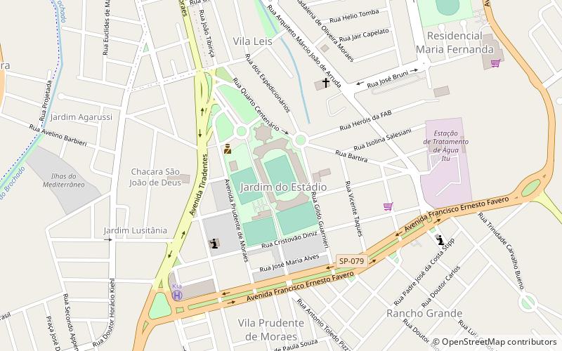 Estádio Novelli Júnior location map