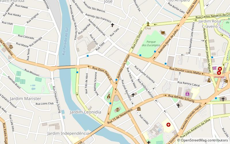 Jacareí location map