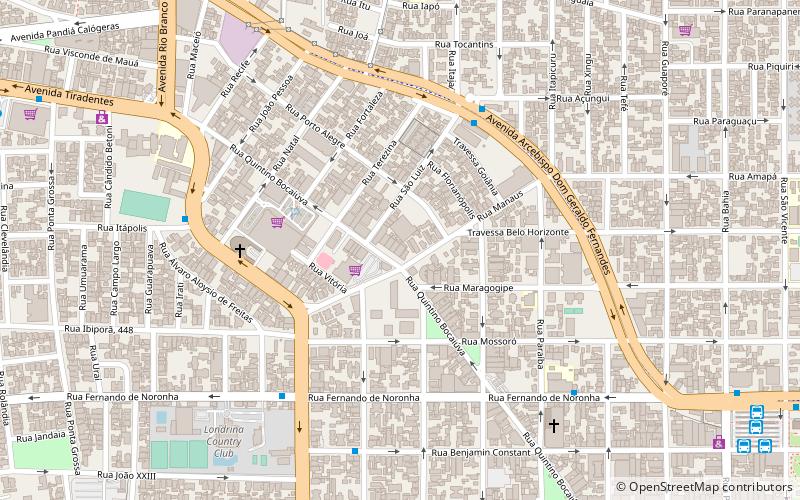 shopping quintino londrina location map
