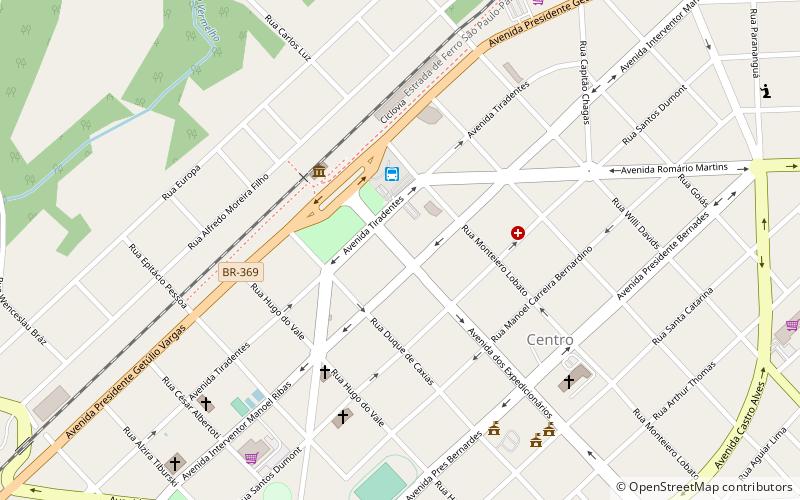 Rolândia location map