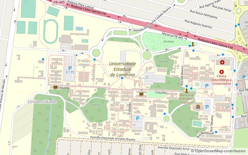 state university of londrina location map