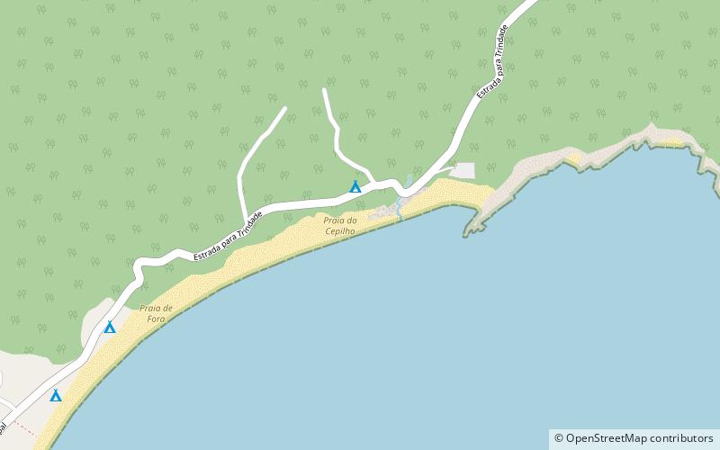 praia do cepilho paraty location map