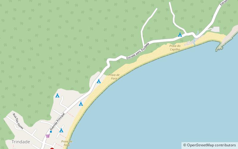 praia de fora cairucu environmental protection area location map