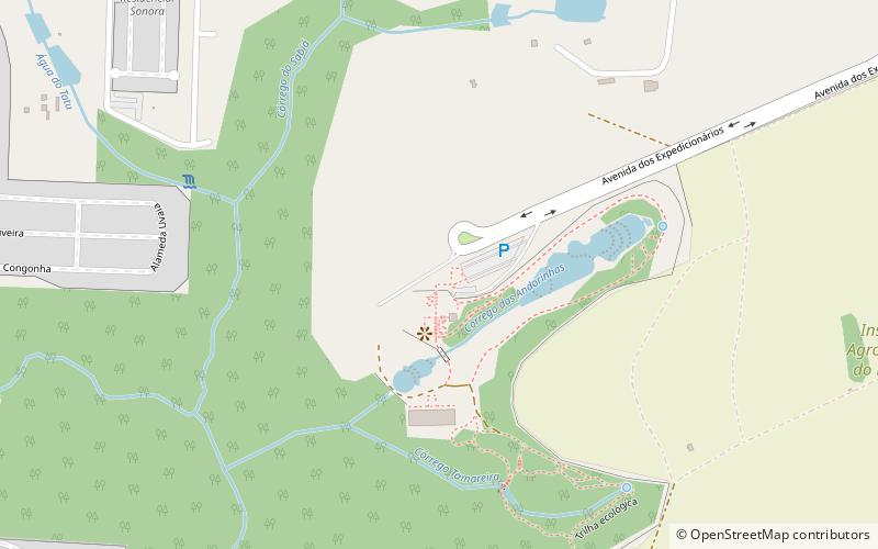 jardim botanico de londrina location map
