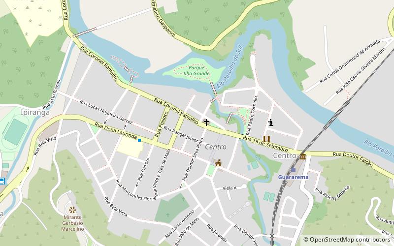 Guararema location map