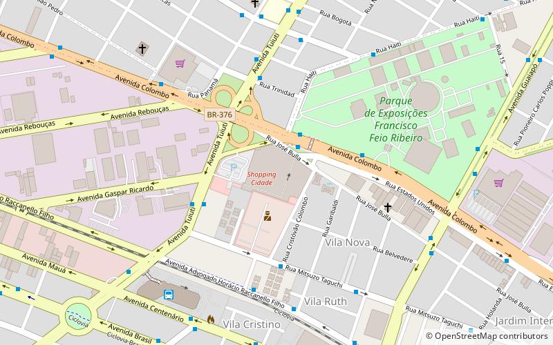 Shopping Cidade location map