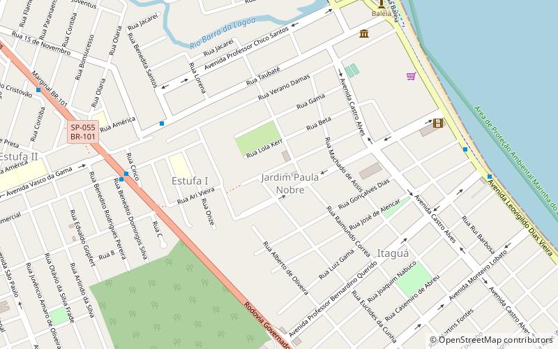Projeto Tamar location map