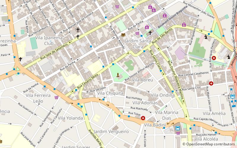 praca frei barauna sorocaba location map