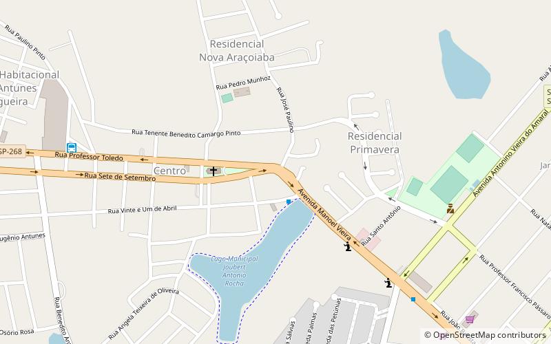 Araçoiaba da Serra location map