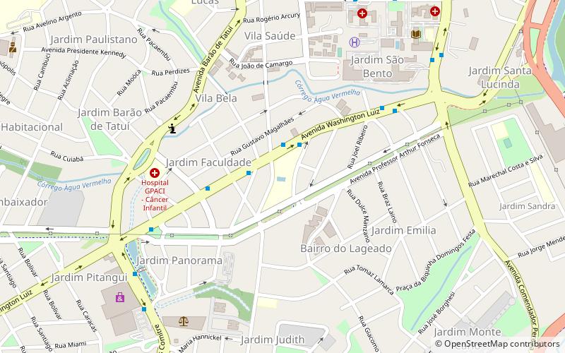 sesc sorocaba location map