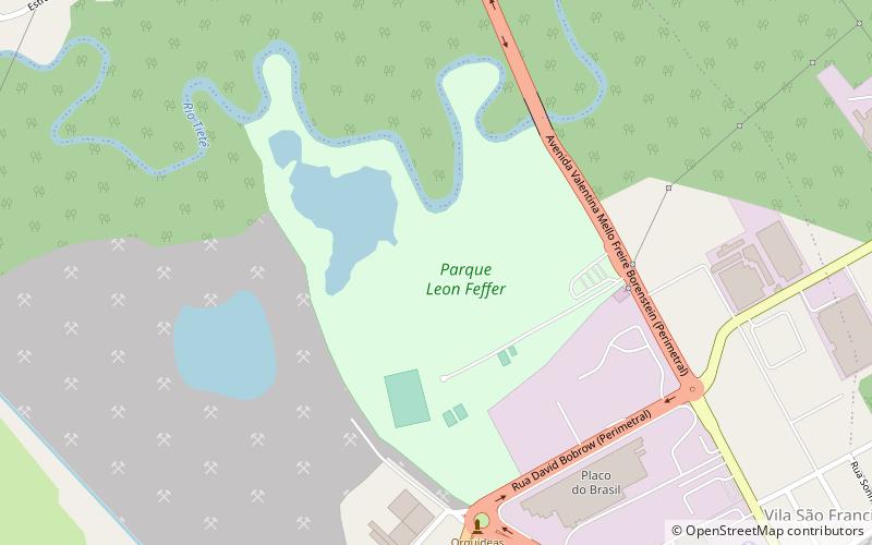 leon feffer park mogi das cruzes location map