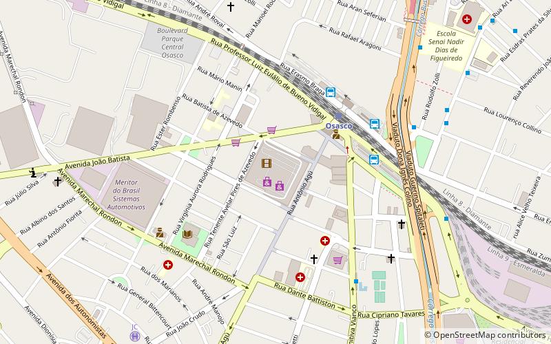 osasco plazar shopping location map