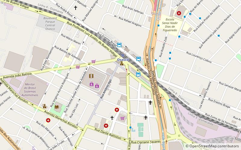 galeria shopping osasco location map