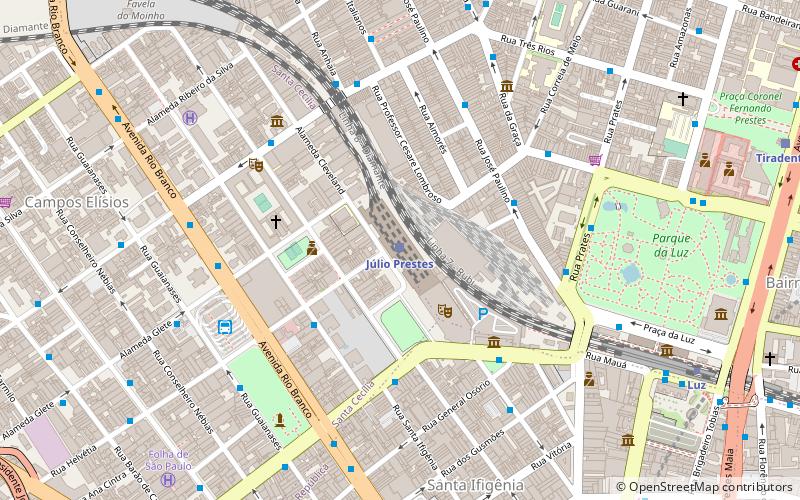 Estação Júlio Prestes location map