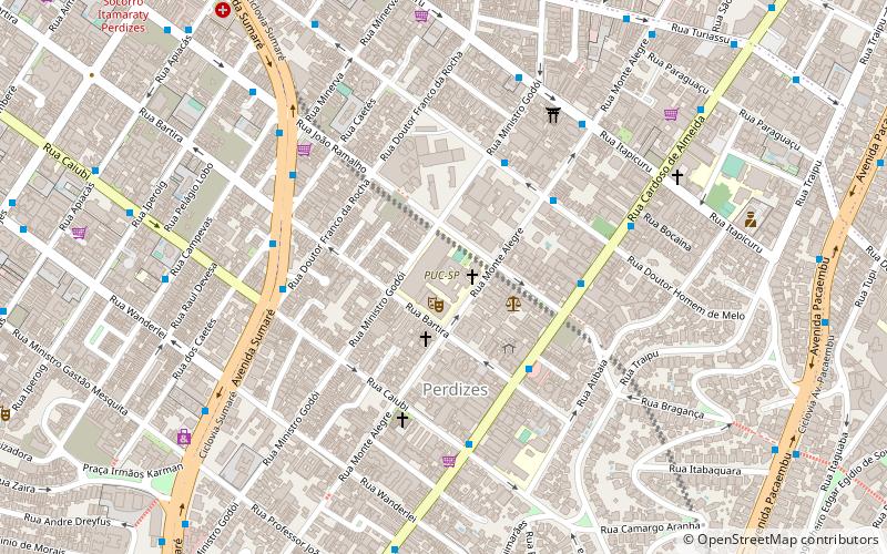 PUC - SP location map