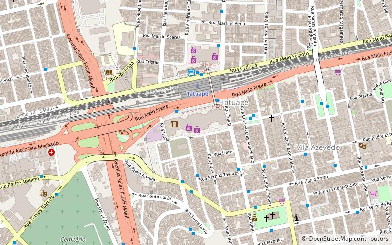 Shopping Metrô Tatuapé location map