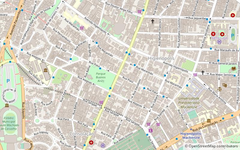 Parque Buenos Aires location map
