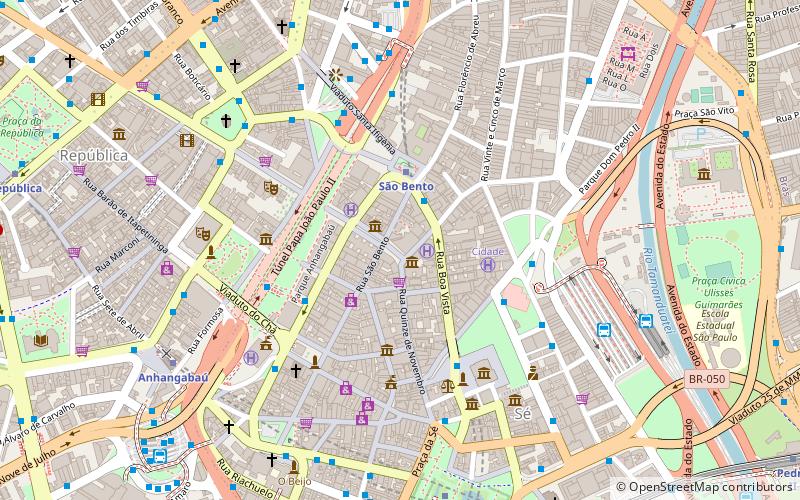 BM&FBovespa location map