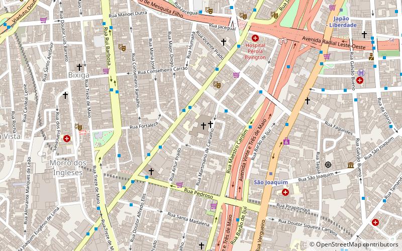 Basilique Notre-Dame-du-Mont-Carmel de São Paulo location map