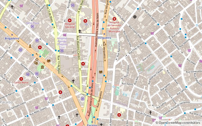 Centro Cultural São Paulo location map