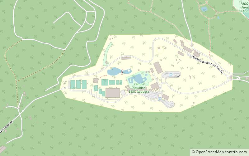 SESC Itaquera location map