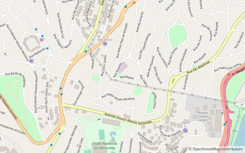 Morumbi location map