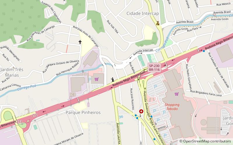 Taboão da Serra location map