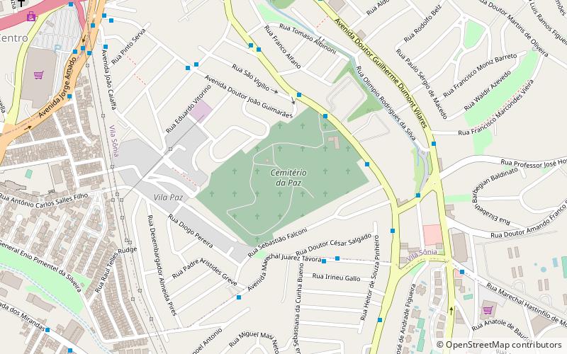 Cemitério da Paz location map