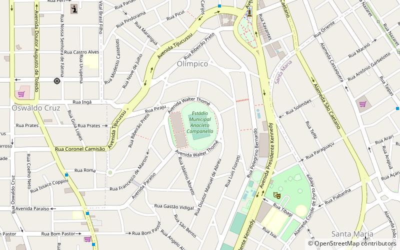 Estádio Anacleto Campanella location map