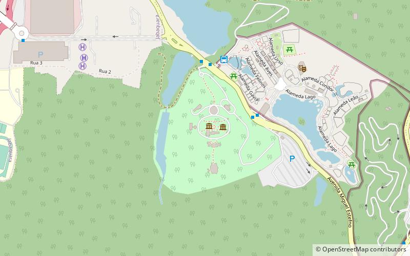 Fontes do Ipiranga Biological Reserve location map