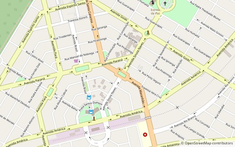 Cianorte location map