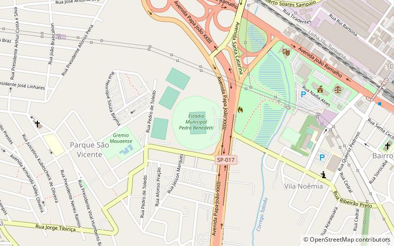 estadio municipal pedro benedetti location map