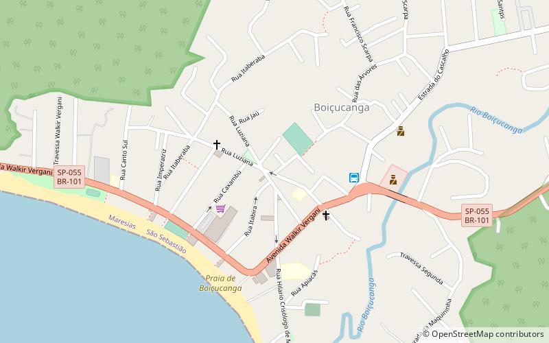 Boiçucanga location map