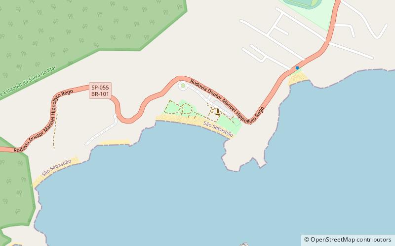 praia grande sao sebastiao location map