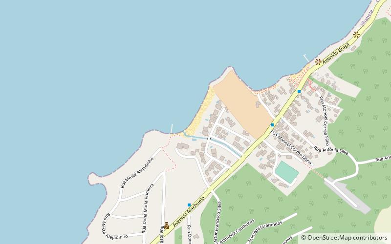 Praia da Feiticeira location map